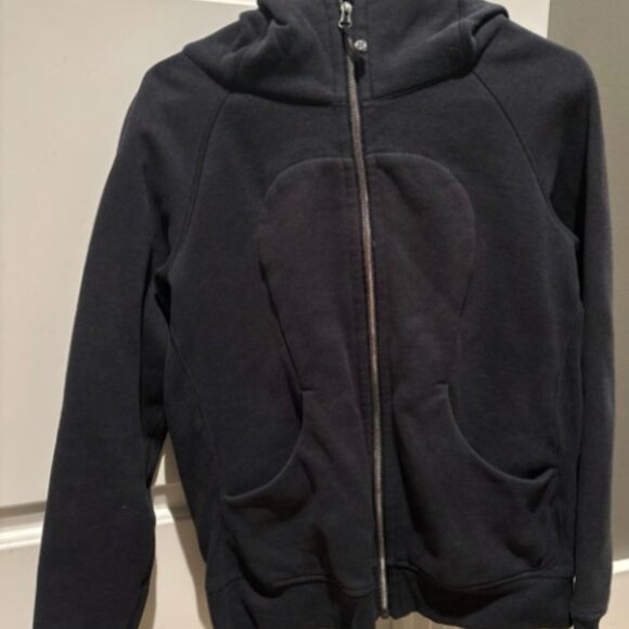 Lululemon Black Full Zip Scuba Size 8 - Picture 3 of 3